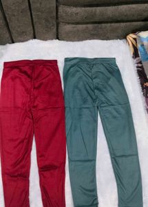🆕✅Combo Of 2 Brand NEW Lycra Trouser Cum Jeggings