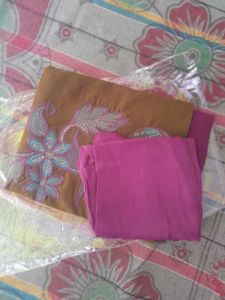 Embroidered Fabric Piece