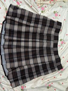 Plaid Mini Skirt