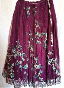 Royal Purple Lehnga| Wedding Season | Party Wear