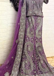 Elegant Purple Lehenga Choli