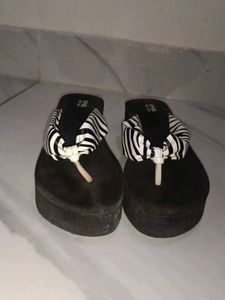 Platform Wedge Thong Sandals