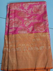 Elegant Floral Saree