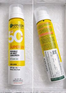 Garnier Super UV Sunscreen SPF 50 free shipping