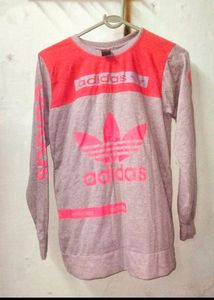 GREY COLOUR COTTON SWEATSHIRT!