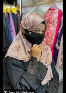 Black Embellished Face Masks
