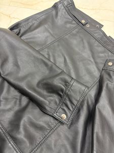 Trucker Genuine Leather Jacket - Size M