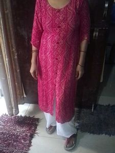 Pink Paisley Dress