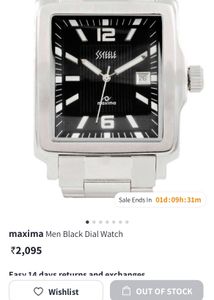 Maxima SSTEELE Watch