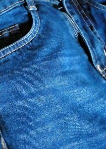 Dark Blue Straight Fit Jeans