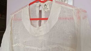 Vintage Style off White Dress