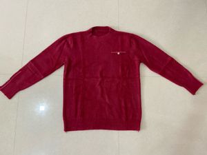 Burgundy Knit Sweater/ Pullover - Winter Wear