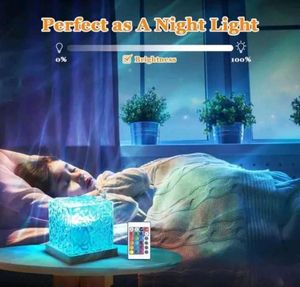 Acrylic Romantic Ocean Wave Night lamp