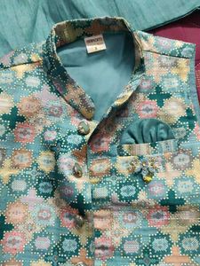 Teal Kurta
