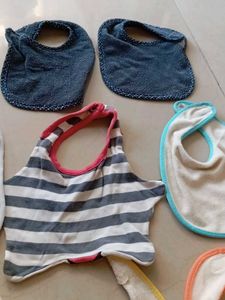 Cotton Baby Bibs Bundle