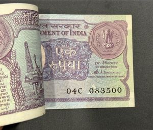₹1  1986 , 31pc Serial Signed By S.Venkitaramanan