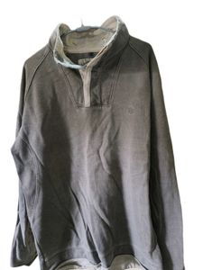 Vintage Gray Pullover Sweatshirt