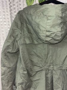 Green Hooded Jacket