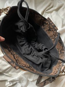 Snake Texture Handbag