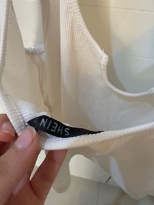 Ribbed Crop Tank Top