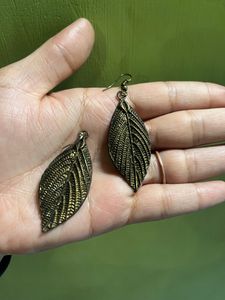 Leaf Shaped Earrings