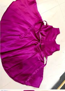 beautiful purple dress