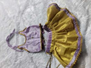 Golden &amp; Lavender Blouse