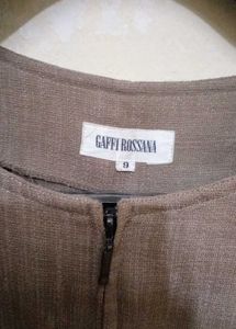 Casual Brown Shirt Dress