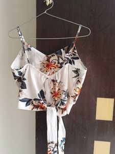 Floral Print Cami Top