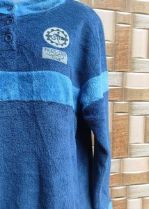 Blue Terry sweater