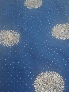 Elegant Navy Blue Saree