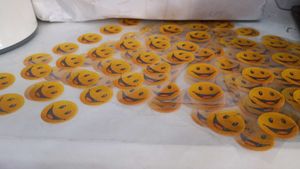 Smiley Face Stickers Adhesive Pack Of 200