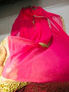 Enchanting Rose Gold Embroidered Gown