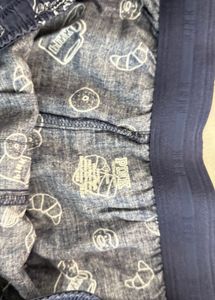 Pink Cherry Print Shorts set of three