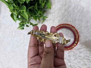 Bangles &amp; Hair Pin