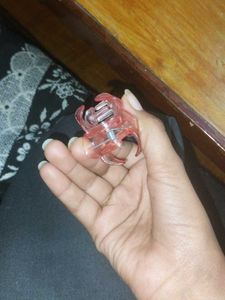 Pink Flower Hair Clip