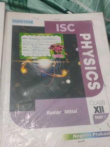 Nootan Physics Class 12th Isc Book