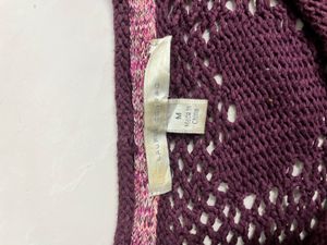 Cute Heart Pattern Knit Sweater