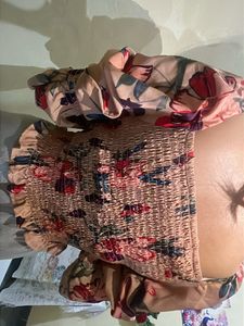 Floral Crop Top