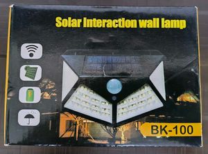 Solar Interaction Wall Light