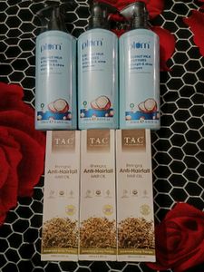 Pack Of 6, Shampoo, Hair Oil