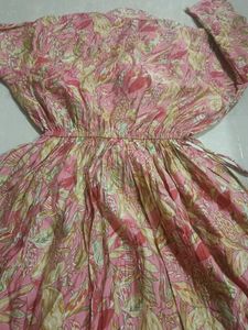 Western Knee Length Dress