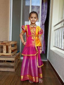 Girls Ethnic Gown - Festive Ready