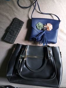 Stylish Handbag Bundle Set of 3