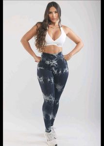 Printed Tie-Dye Gym Leggings