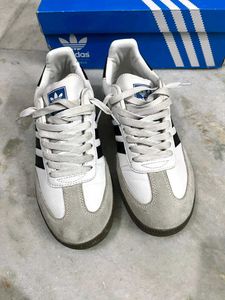 ADIDAS ORIGINALS SAMBA CLOUD WHITE UK 7.5