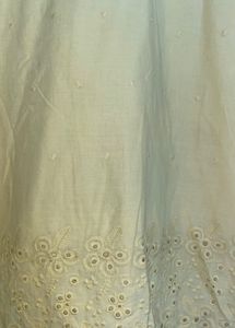 Yellow Lace Trim Kurta