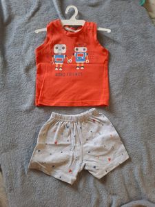 Sleeveless Baby Set