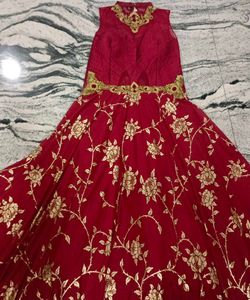 Xl Size Party Wear Authentic Long Gown
