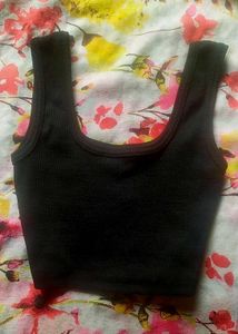 Black Crop Top For SALE